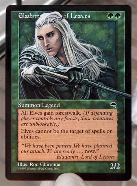 Fantasy cards with lotr magic